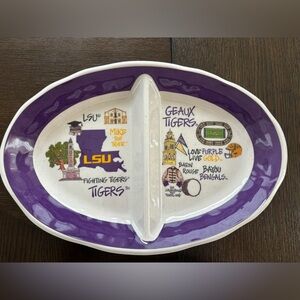 LSU Serving Dish